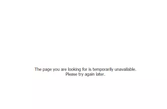 Что делать если вместо страницы ВК появляется сообщение: "The page you are looking for is temporarily unavailable please try again later"